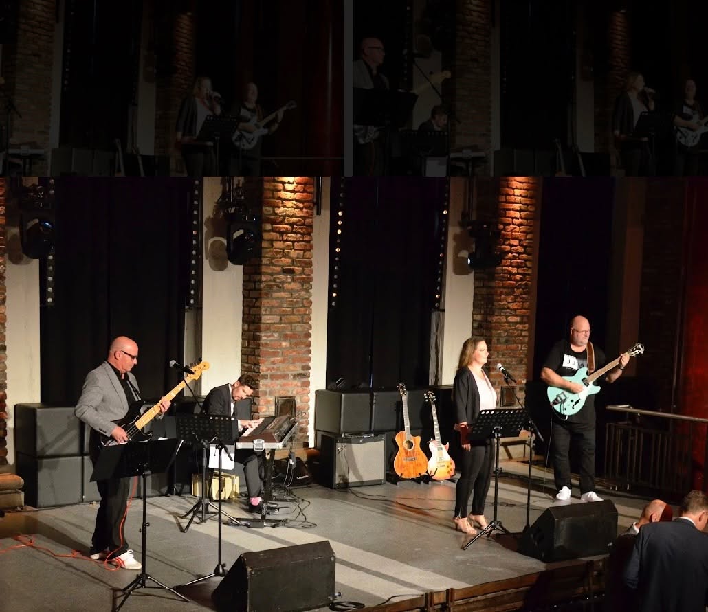 ROSATONES als Band live auf der Bühne